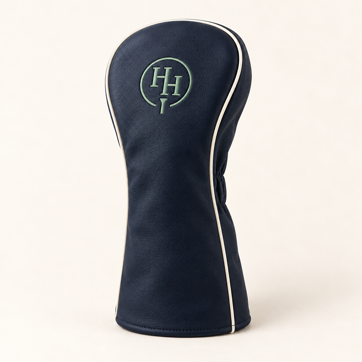 Concept navy HH golf driver cover with cream piping